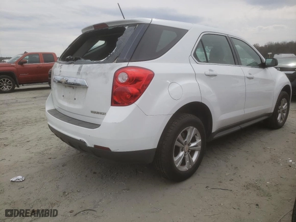 2015 Chevrolet Equinox LS with VIN 1GNALAEK1FZ122132, listed as a Copart auction lot 47210255 with 110,919 mi miles and Salvage Title. Bid and sale history available at carsss.com. Image 3.