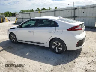 2017 Hyundai Ioniq SEL with VIN KMHC75LC3HU048958, listed as a Copart auction lot 57293145 with 92,545 mi miles and Salvage title. Bid and sale history available at DreamBid. Image 2.