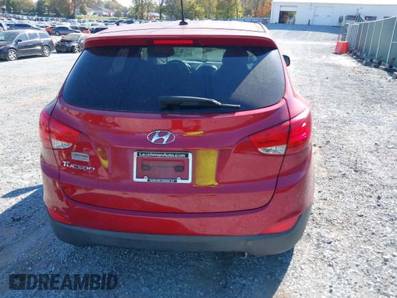 2015 Hyundai Tucson GLS with VIN KM8JT3AF9FU111854, listed as a IAAI auction lot 40669653 with 131,129 mi miles and . Bid and sale history available at DreamBid. Image 16.