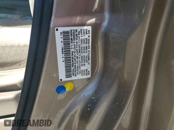 2004 Honda Odyssey LX with VIN 5FNRL18574B102634, listed as a Copart auction lot 54669075 with 141,057 mi miles and Salvage title. Bid and sale history available at DreamBid. Image 13.