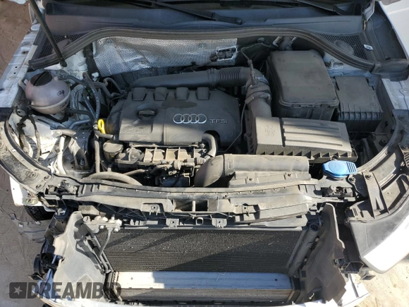 2017 Audi Q3 Premium z VIN WA1BCCFS2HR017359, wystawiony jako Copart lot #54549725 z przebiegiem 128 203 mil mil oraz Szkoda całkowita • Salvage title. Historia ofert i sprzedaży dostępna na DreamBid. Obrazek 12.