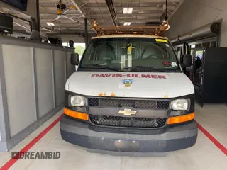 2015 Chevrolet Express Cargo with VIN 1GCWGFCG0F1145334, listed as a IAAI auction lot 42610461 with 143,162 mi miles and . Bid and sale history available at DreamBid. Image 8.