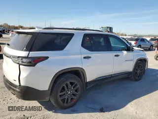 2020 Chevrolet Traverse Premier with VIN 1GNEVKKW4LJ169724, listed as a Copart auction lot 76308643 with 51,670 mi miles. Bid and sale history available at carsss.com. Image 3.