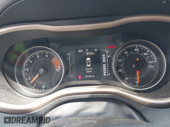 2017 Jeep Cherokee Latitude with VIN 1C4PJMCS7HD219932, listed as a IAAI auction lot 40131246 with 97,795 mi miles and . Bid and sale history available at DreamBid. Image 7.