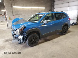 2023 Subaru Forester Wilderness with VIN JF2SKAMC3PH517187, listed as a Copart auction lot 52115545 with 21,141 mi miles and Salvage title. Bid and sale history available at DreamBid. Image 1.