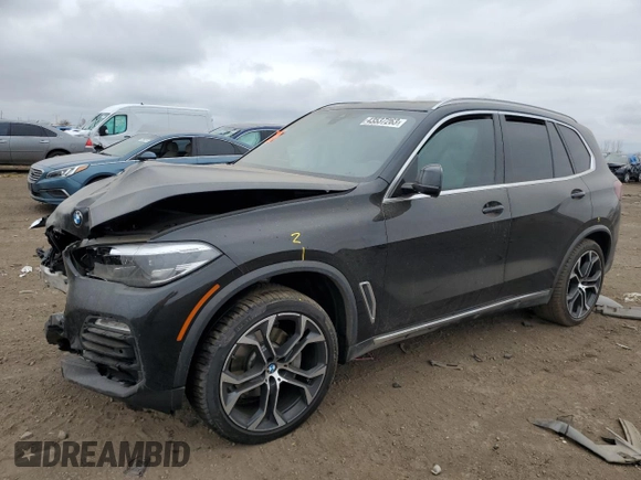 2020 BMW X5 xDrive40i with VIN 5UXCR6C04L9C91072, listed as a Copart auction lot 43537263 with 0 mi miles. Bid and sale history available at carsss.com. Image 1.