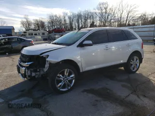 2013 Ford Edge Limited with VIN 2FMDK3KC5DBA31832, listed as a Copart auction lot 47881495 with 214,944 mi miles and Salvage Title. Bid and sale history available at carsss.com. Image 1.