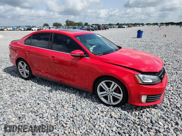 2015 Volkswagen Jetta GLI SEL with VIN 3VW4S7AJ8FM262024, listed as a Copart auction lot 59997405 with 124,276 mi miles and Salvage title. Bid and sale history available at DreamBid. Image 4.