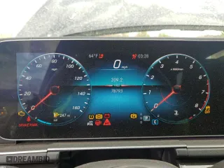 2020 Mercedes-Benz GLE with VIN 4JGFB4KE7LA060016, listed as a Copart auction lot 49994695 with 78,793 mi miles and Salvage Title. Bid and sale history available at carsss.com. Image 9.