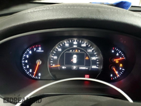 2016 Kia Sorento EX with VIN 5XYPH4A1XGG127350, listed as a Copart auction lot 47289315 with 135,684 mi miles and Clean Title. Bid and sale history available at carsss.com. Image 9.