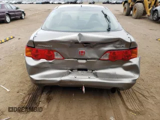 2004 Acura RSX Type S with VIN JH4DC53064S003981, listed as a Copart auction lot 76737604 with 182,704 mi miles and Salvage Title. Bid and sale history available at carsss.com. Image 6.