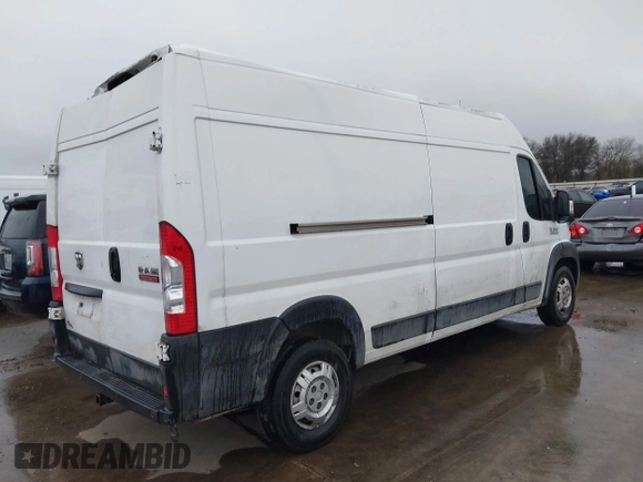 2020 Ram ProMaster Cargo with VIN 3C6TRVDG6LE113428, listed as a IAAI auction lot 41534511 with 116,231 mi miles and . Bid and sale history available at carsss.com. Image 4.