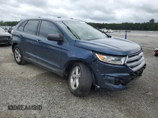 2017 Ford Edge SE with VIN 2FMPK3G99HBC01321, listed as a Copart auction lot 60413185 with 95,700 mi miles and Salvage title. Bid and sale history available at DreamBid. Image 4.