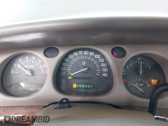 2001 Buick LeSabre Limited with VIN 1G4HR54K91U103926, listed as a IAAI auction lot 42543923 with 204,396 mi miles and . Bid and sale history available at DreamBid. Image 7.