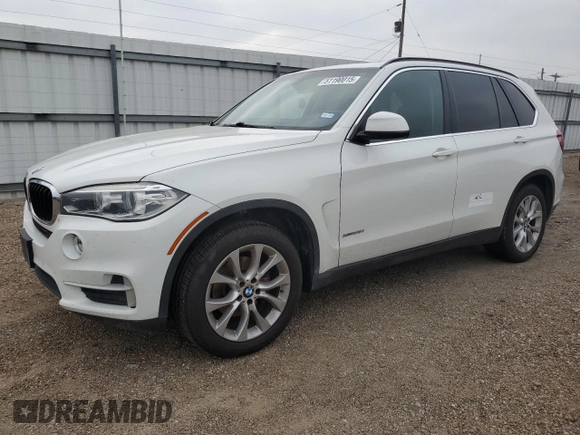 2016 BMW X5 xDrive35i with VIN 5UXKR0C50G0S86530, listed as a Copart auction lot 51190015 with 148,786 mi miles and Salvage Title. Bid and sale history available at carsss.com. Image 1.