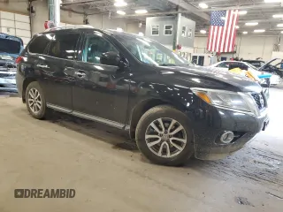2015 Nissan Pathfinder SL z VIN 5N1AR2MM0FC712210, wystawiony jako Copart lot #57461895 z przebiegiem 136 886 mil mil oraz Szkoda całkowita • Salvage title. Historia ofert i sprzedaży dostępna na DreamBid. Obrazek 4.