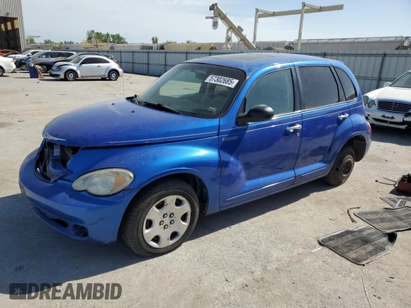 2006 Chrysler PT Cruiser Touring z VIN 3A4FY58B66T315204, wystawiony jako Copart lot #57302685 z przebiegiem 121 872 mil mil oraz Szkoda całkowita • Salvage title. Historia ofert i sprzedaży dostępna na DreamBid. Obrazek 1.