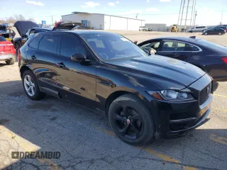 2019 Jaguar F-Pace 25t Premium with VIN SADCJ2FX8KA602026, listed as a Copart auction lot 50206805 with 131,633 mi miles and Clean Title. Bid and sale history available at DreamBid. Image 4.