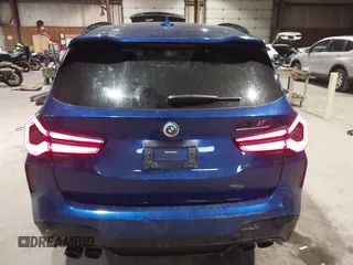 2023 BMW X3 M with VIN 5YM13EC03P9P70498, listed as a IAAI auction lot 41306533 with 29,101 mi miles. Bid and sale history available at carsss.com. Image 17.
