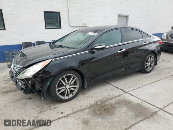 2012 Hyundai Sonata Limited with VIN 5NPEC4AB4CH368693, listed as a Copart auction lot 51092005 with 190,425 mi miles and Salvage Title. Bid and sale history available at DreamBid. Image 1.