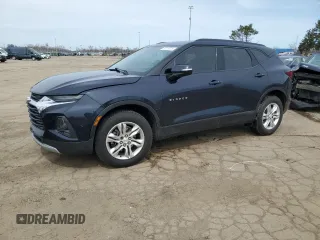 2020 Chevrolet Blazer LT with VIN 3GNKBCR44LS664090, listed as a Copart auction lot 52076725 with 60,146 mi miles and Non repairable. Bid and sale history available at DreamBid. Image 1.