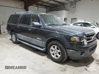 2007 Ford Expedition Max XLT z VIN 1FMFK16557LA00402, wystawiony jako Copart lot #43231965 z przebiegiem 148 550 mil mil oraz Szkoda całkowita • Salvage title. Historia ofert i sprzedaży dostępna na DreamBid. Obrazek 4.