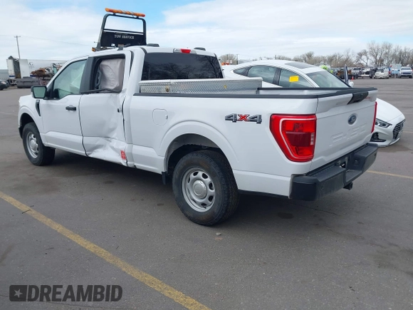 2021 Ford F-150 XL with VIN 1FTFW1E57MKE46739, listed as a IAAI auction lot 41823454 with 60,202 mi miles and . Bid and sale history available at DreamBid. Image 3.