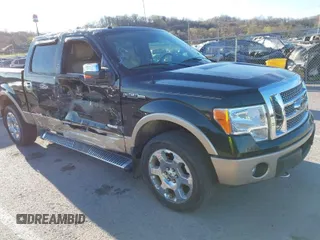2012 Ford F-150 XL with VIN 1FTFW1ET3CFB08115, listed as a IAAI auction lot 41864509 with 133,150 mi miles. Bid and sale history available at carsss.com. Image 1.