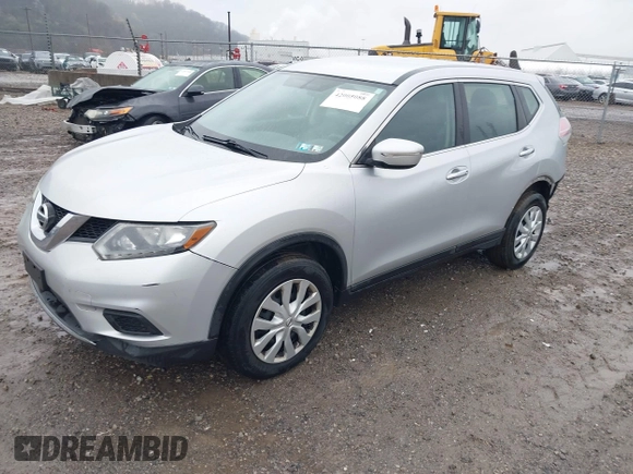 2014 Nissan Rogue SV with VIN 5N1AT2MV5EC776722, listed as a IAAI auction lot 42005088 with 107,723 mi miles. Bid and sale history available at carsss.com. Image 2.