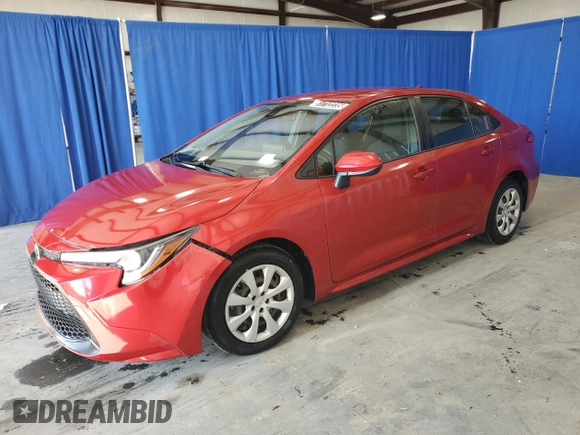 2020 Toyota Corolla LE with VIN JTDEPRAE8LJ080694, listed as a Copart auction lot 51712235 with 178,063 mi miles and Clean Title. Bid and sale history available at carsss.com. Image 1.