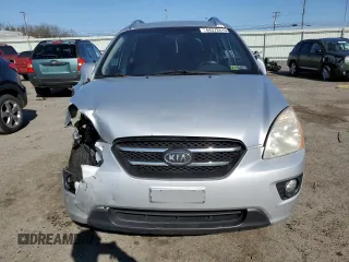 2007 Kia Rondo EX with VIN KNAFG526977104036, listed as a Copart auction lot 44372613 with 107,100 mi miles and Salvage Title. Bid and sale history available at carsss.com. Image 5.