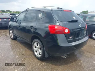 2009 Nissan Rogue S with VIN JN8AS58VX9W164141, listed as a IAAI auction lot 42178408 with 154,309 mi miles. Bid and sale history available at carsss.com. Image 3.