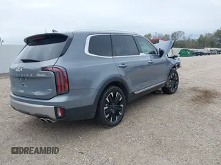 2023 Kia Telluride SX Prestige X-Line z VIN 5XYP5DGCXPG399768, wystawiony jako IAAI lot #41268192 z przebiegiem 19 284 mil mil oraz . Historia ofert i sprzedaży dostępna na DreamBid. Obrazek 4.