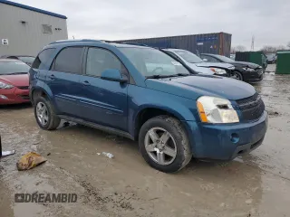 2007 Chevrolet Equinox LT with VIN 2CNDL73F076234105, listed as a Copart auction lot 46841515 with 200,396 mi miles and Clean Title. Bid and sale history available at carsss.com. Image 4.