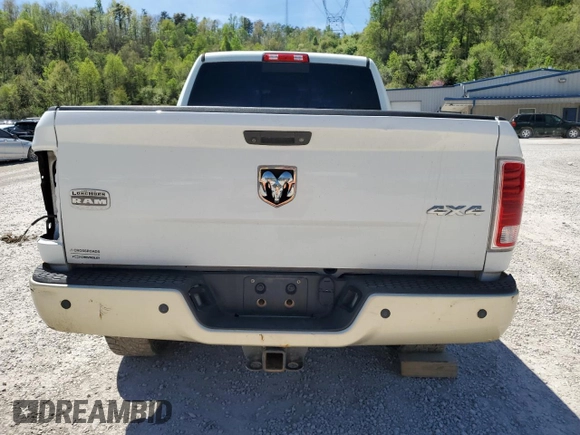 2014 Ram 2500 Longhorn with VIN 3C6UR5PL7EG289778, listed as a Copart auction lot 51343434 with 170,958 mi miles and Salvage Title. Bid and sale history available at carsss.com. Image 6.