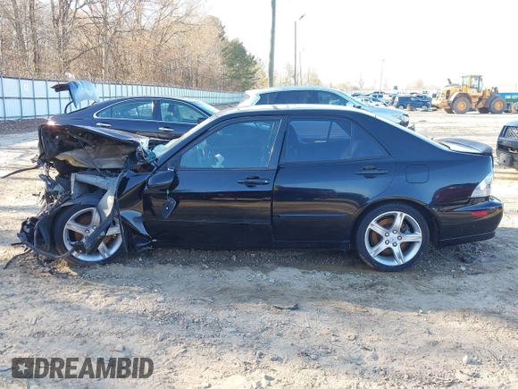 2005 Lexus IS 300 Sport with VIN JTHBD192750101114, listed as a IAAI auction lot 41652768 with Not Provided miles. Bid and sale history available at carsss.com. Image 14.
