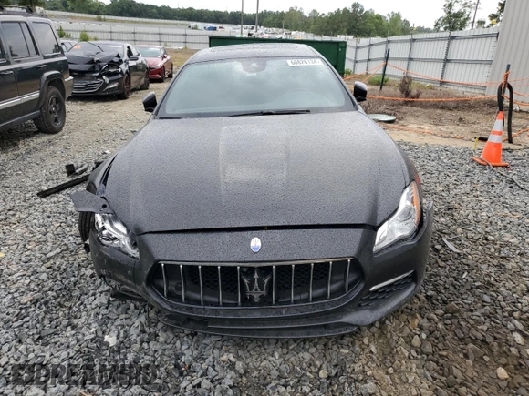 2017 Maserati Quattroporte z VIN ZAM56RRL0H1199204, wystawiony jako Copart lot #60826134 z przebiegiem 45 765 mil mil oraz Szkoda całkowita • Salvage title. Historia ofert i sprzedaży dostępna na DreamBid. Obrazek 5.