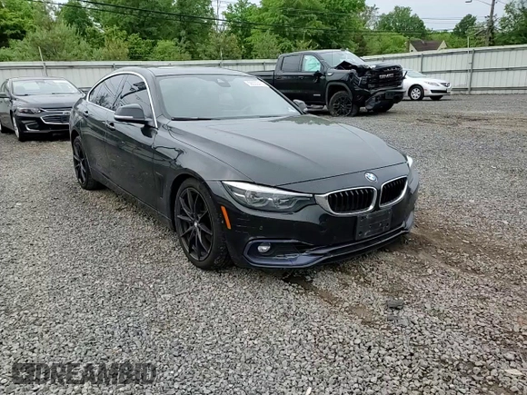 2019 BMW 4 Series 430i xDrive with VIN WBA4J3C50KBL10922, listed as a Copart auction lot 56553475 with 99,685 mi miles and Salvage title. Bid and sale history available at DreamBid. Image 13.