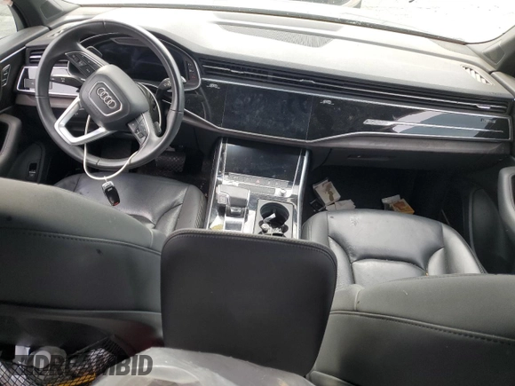 2021 Audi Q7 Premium Plus with VIN WA1LJAF78MD016265, listed as a Copart auction lot 47892535 with Not provided miles and Salvage title. Bid and sale history available at DreamBid. Image 8.