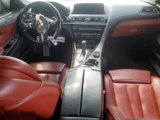 2016 BMW 6 Series 640i with VIN WBA6D0C55GD927744, listed as a Copart auction lot 74303434 with 0 mi miles and Clean Title. Bid and sale history available at carsss.com. Image 8.