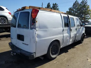 2005 Chevrolet Express Cargo z VIN 1GCFG15X751112877, wystawiony jako Copart lot #77494014 z przebiegiem 349 555 mil mil oraz Czysty tytuł • Clean title. Historia ofert i sprzedaży dostępna na DreamBid. Obrazek 3.