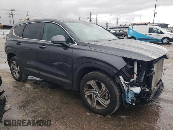 2023 Hyundai Santa Fe SE with VIN 5NMS14AJ2PH628852, listed as a Copart auction lot 49631325 with 14,804 mi miles and Salvage title. Bid and sale history available at DreamBid. Image 4.