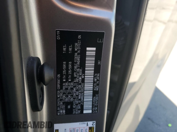 2020 Lexus NX 300 F Sport z VIN JTJSARBZ6L5002443, wystawiony jako Copart lot #45483525 z przebiegiem 50 843 mil mil oraz Nie do naprawy • Non repairable. Historia ofert i sprzedaży dostępna na DreamBid. Obrazek 13.
