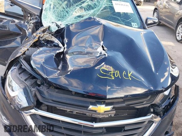 2020 Chevrolet Equinox LT with VIN 3GNAXUEV4LS684244, listed as a IAAI auction lot 41048446 with 41,000 mi miles. Bid and sale history available at carsss.com. Image 10.