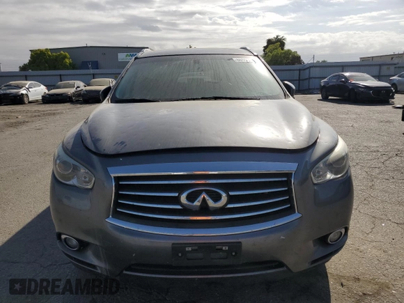 2015 Infiniti QX60 with VIN 5N1AL0MM7FC518912, listed as a Copart auction lot 66558744 with 125,750 mi miles and Salvage title. Bid and sale history available at DreamBid. Image 5.