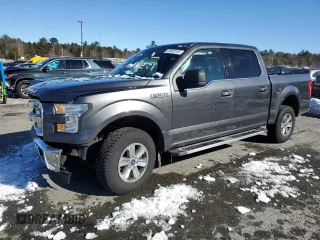 2017 Ford F-150 XL with VIN 1FTEW1EF8HFB34383, listed as a Copart auction lot 45608185 with Not Provided miles and Salvage Title. Bid and sale history available at carsss.com. Image 1.