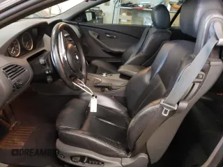 2004 BMW 6 Series 645Ci with VIN WBAEK73414B321589, listed as a Copart auction lot 54207984 with 127,936 mi miles and Salvage Title. Bid and sale history available at carsss.com. Image 7.