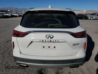 2019 Infiniti QX50 LUXE with VIN 3PCAJ5M16KF134582, listed as a Copart auction lot 72032662 with 58,189 mi miles. Bid and sale history available at carsss.com. Image 6.