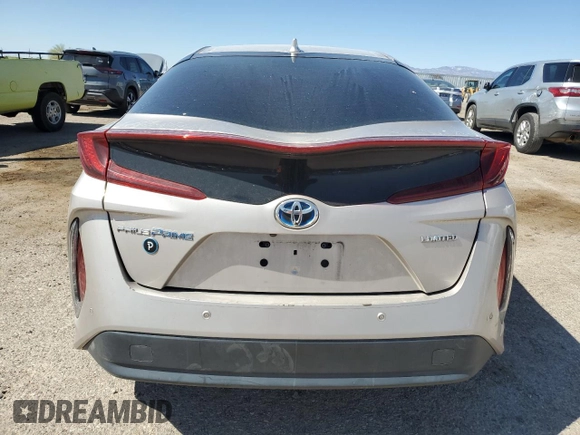 2020 Toyota Prius LE z VIN JTDKARFPXL3124035, wystawiony jako Copart lot #53996215 z przebiegiem Nie podano mil oraz Szkoda całkowita • Salvage title. Historia ofert i sprzedaży dostępna na DreamBid. Obrazek 6.