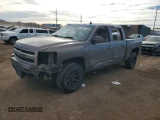 2007 Chevrolet Silverado 1500 LTZ with VIN 2GCEK13M271627642, listed as a Copart auction lot 43460305 with 131,486 mi miles and Salvage Title. Bid and sale history available at carsss.com. Image 1.